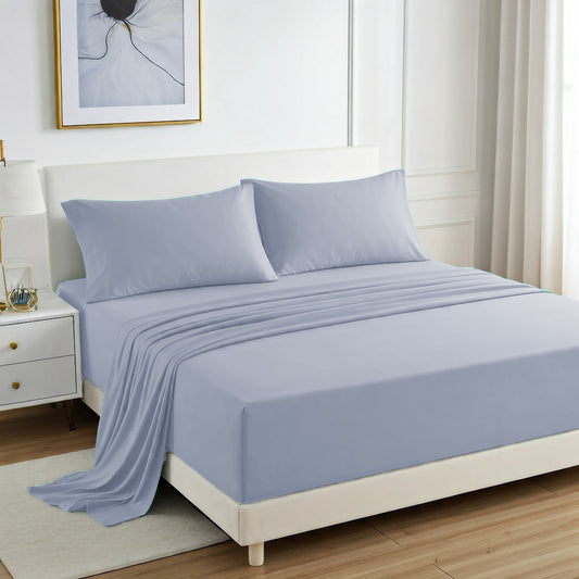 Erakloft TENCEL™ Lyocell Amber Blue Fitted Set - ErakLoft