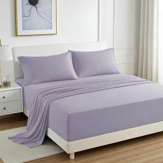 Erakloft TENCEL™ Lyocell Hyacinth Purple Fitted Set - ErakLoft